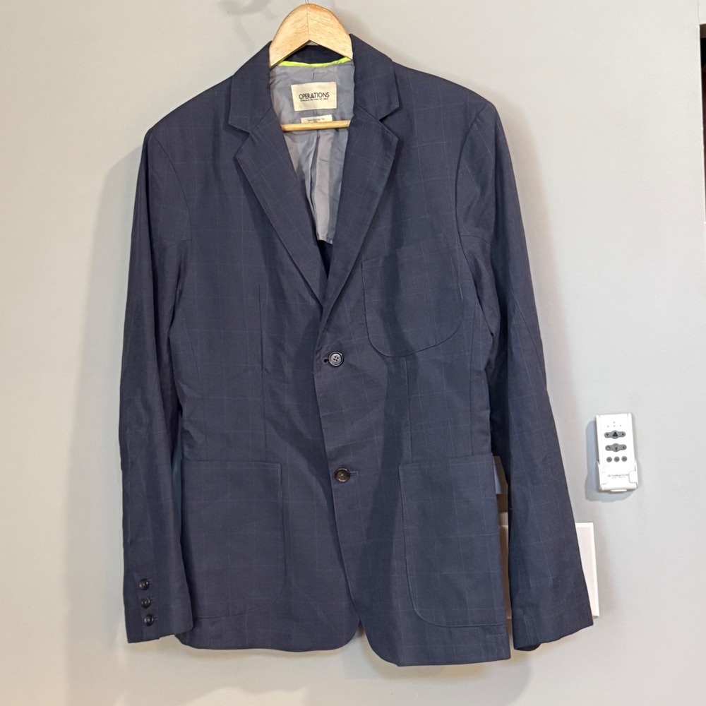 OPERATIONS NYC blazer sport coat Jacket Made in NYC